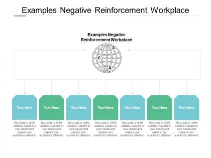 Examples negative reinforcement workplace ppt powerpoint presentation layouts elements cpb