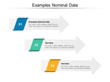 Examples nominal data ppt powerpoint presentation slides design ideas cpb
