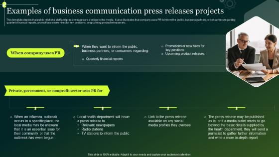 Examples Of Business Communication Press Releases Projects Crisis Communication