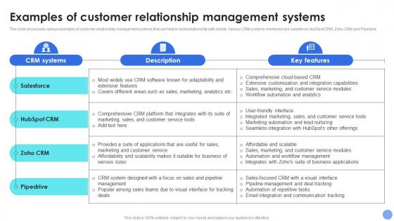 Examples Of Customer Decision Support System For Driving Organizational Excellence AI SS