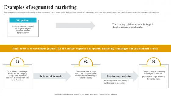 Examples Of Segmented Marketing How To Create A Target Market Strategy Strategy Ss V