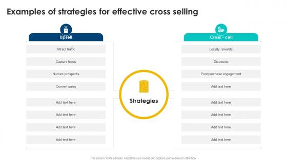 Examples Of Strategies For Cross Selling Strategies To Increase Organizational Revenue SA SS