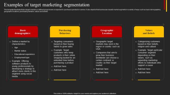 Examples Of Target Marketing Segmentation Top 5 Target Marketing Strategies You Need Strategy SS
