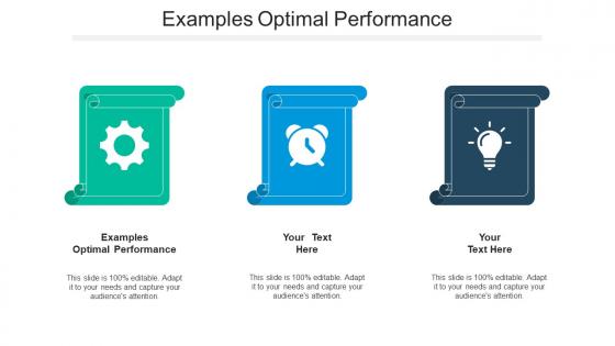 Examples optimal performance ppt powerpoint presentation file background images cpb