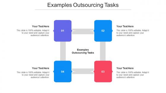 Examples Outsourcing Tasks Ppt Powerpoint Presentation File Model Cpb