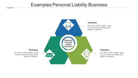 Examples personal liability business ppt powerpoint presentation infographics samples cpb