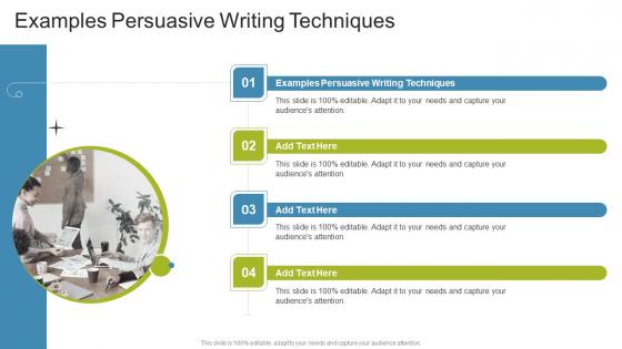 Examples Persuasive Writing Techniques In Powerpoint And Google Slides Cpb