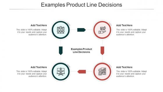 Examples Product Line Decisions In Powerpoint And Google Slides Cpb