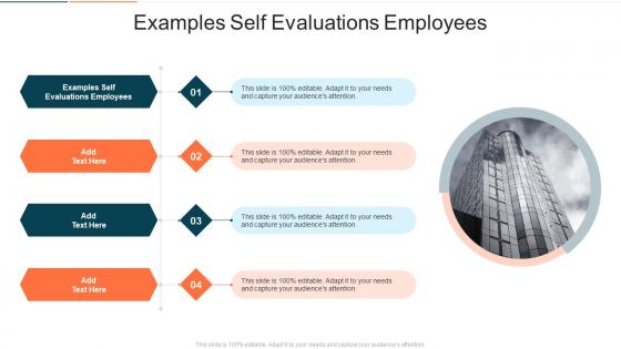 Examples Self Evaluations Employees In Powerpoint And Google Slides Cpb