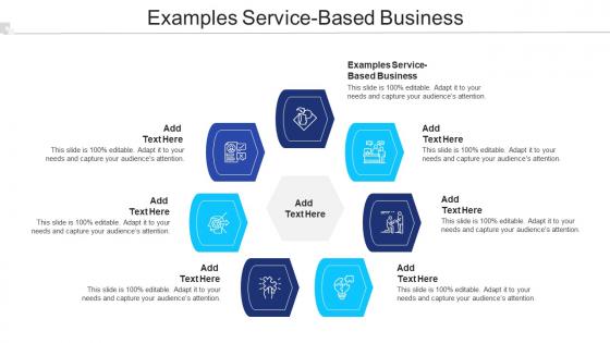 Examples Service Based Business Ppt Powerpoint Presentation Model Icon Cpb