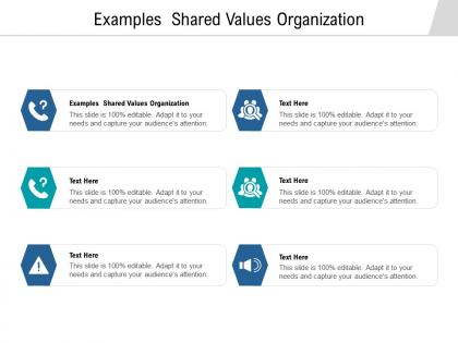 Examples shared values organization ppt powerpoint presentation file background images cpb
