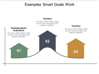 Examples smart goals work ppt powerpoint presentation deck cpb