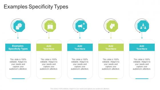 Examples Specificity Types In Powerpoint And Google Slides Cpb