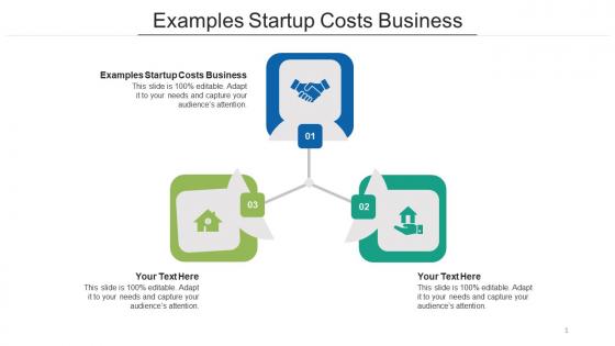 Examples startup costs business ppt powerpoint presentation slides icon cpb