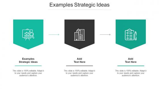 Examples Strategic Ideas Ppt Powerpoint Presentation Slides Elements Cpb