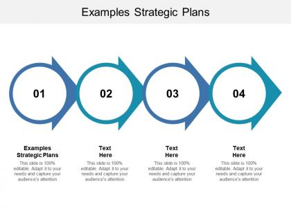 Examples strategic plans ppt powerpoint presentation slides cpb