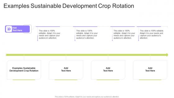 Examples Sustainable Development Crop Rotation In Powerpoint And Google Slides Cpb