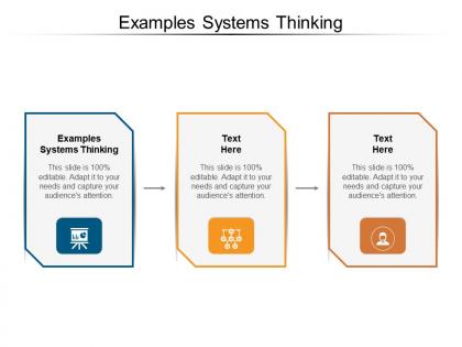 Examples systems thinking ppt powerpoint presentation infographic template format ideas cpb