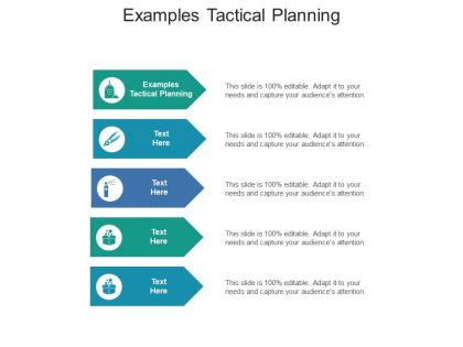 Examples tactical planning ppt powerpoint presentation ideas outline cpb