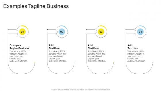 Examples Tagline Business In Powerpoint And Google Slides Cpb