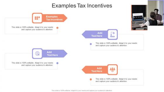 Examples Tax Incentives In Powerpoint And Google Slides Cpb
