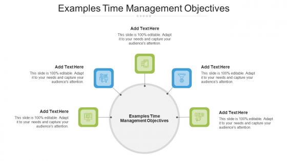 Examples Time Management Objectives Ppt PowerPoint Presentation Infographic Cpb