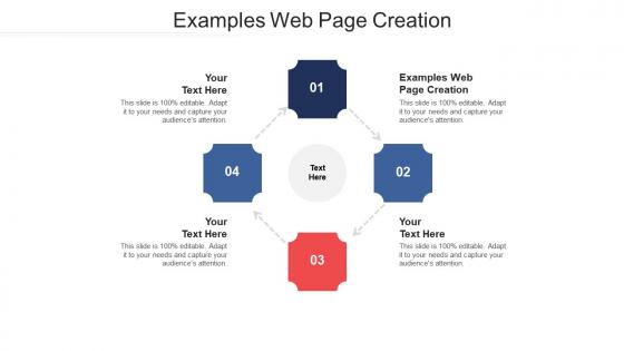 Examples web page creation ppt powerpoint presentation slides format cpb