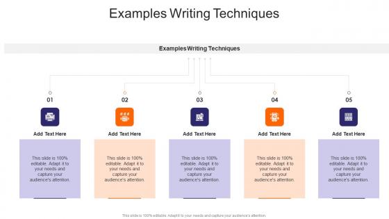 Examples Writing Techniques In Powerpoint And Google Slides Cpb