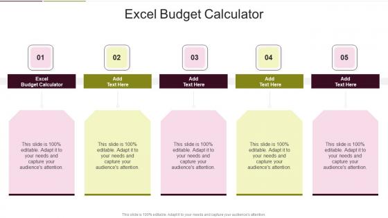 Excel Budget Calculator In Powerpoint And Google Slides Cpb