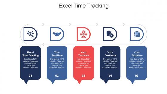 Excel time tracking ppt powerpoint presentation styles mockup cpb