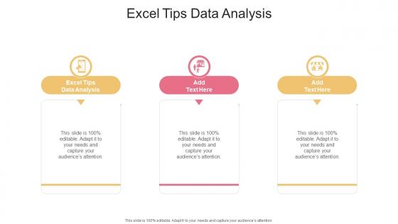 Excel Tips Data Analysis In Powerpoint And Google Slides Cpb
