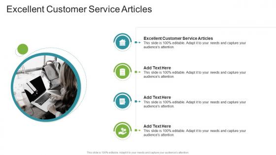 Excellent Customer Service Articles In Powerpoint And Google Slides Cpb