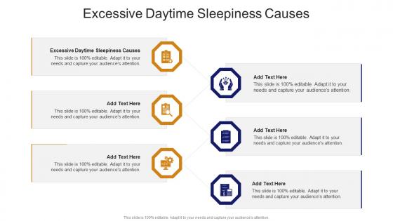 Excessive Daytime Sleepiness Causes In Powerpoint And Google Slides Cpb
