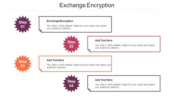 Exchange Encryption Ppt Powerpoint Presentation Show Portfolio Cpb
