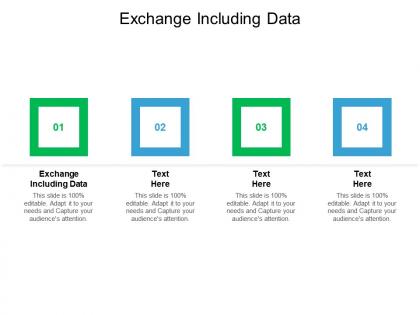 Exchange including data ppt powerpoint presentation ideas cpb