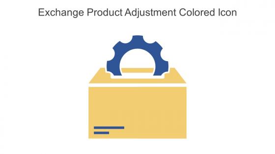 Exchange Product Adjustment Colored Icon In Powerpoint Pptx Png And Editable Eps Format