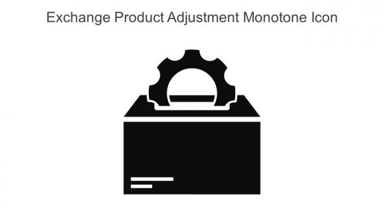 Exchange Product Adjustment Monotone Icon In Powerpoint Pptx Png And Editable Eps Format