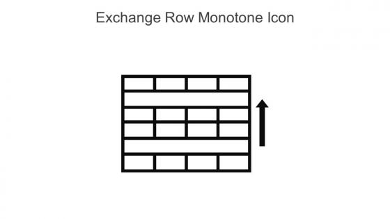 Exchange Row Monotone Icon In Powerpoint Pptx Png And Editable Eps Format