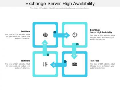 Exchange server high availability ppt powerpoint presentation layouts smartart cpb