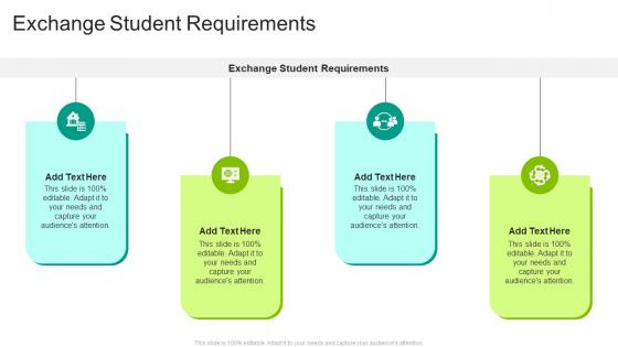 Exchange Student Requirements In Powerpoint And Google Slides Cpb