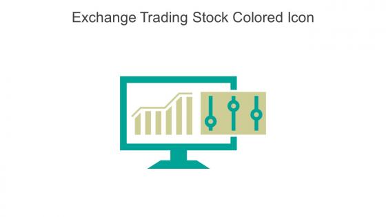 Exchange Trading Stock Colored Icon In Powerpoint Pptx Png And Editable Eps Format