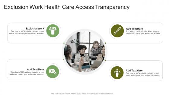 Exclusion Work Health Care Access Transparency In Powerpoint And Google Slides Cpb