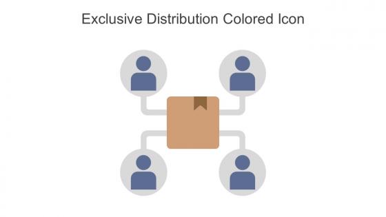 Exclusive Distribution Colored Icon In Powerpoint Pptx Png And Editable Eps Format