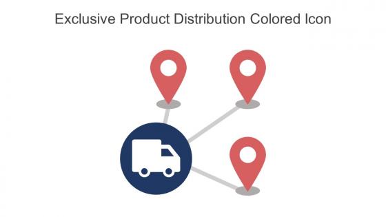 Exclusive Product Distribution Colored Icon In Powerpoint Pptx Png And Editable Eps Format