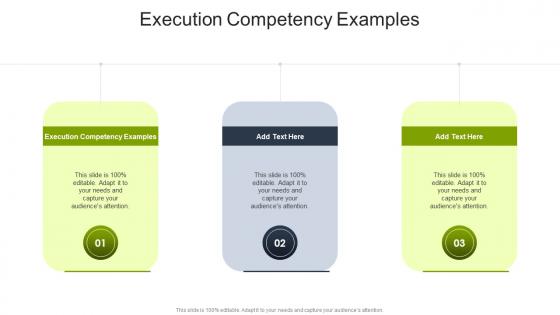 Execution Competency Examples In Powerpoint And Google Slides Cpb