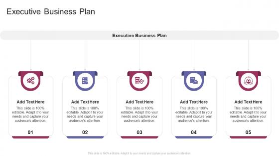 Executive Business Plan In Powerpoint And Google Slides Cpb