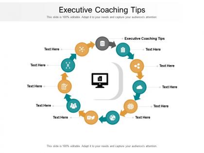 Executive coaching tips ppt powerpoint professional infographic template cpb