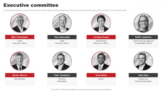 Executive Committee ABB Company Profile CP SS