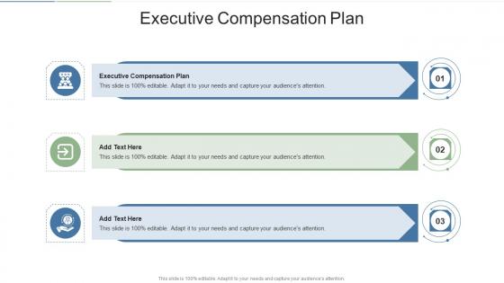 Executive Compensation Plan In Powerpoint And Google Slides Cpb
