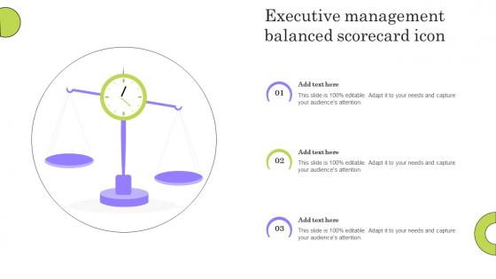 Executive Management Balanced Scorecard Icon